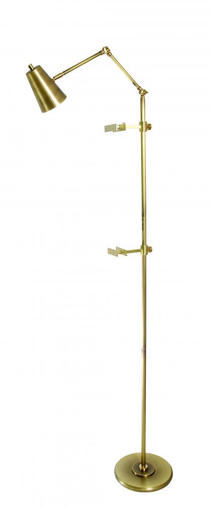 River North Adjustable Picture Easel Floor Lamp by House Of Troy, RN300-AB/SB