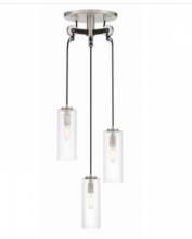 Minka-Lavery 2897-691 - Pullman Junction - 3 Light Pan Pendant