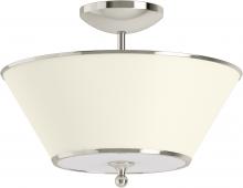 Kohler Lighting 27859-FM02-SNL - PAROHN® 2 LIGHT FLUSH MOUNT