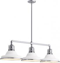 Kohler Lighting 32292-CH03-WCL - HAUKSBEE™ 3 LIGHT LINEAR CHANDELIER