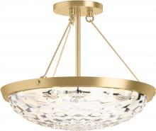 Kohler Lighting 29374-SF03B-2GL - ARENDELA® 3 LIGHT SEMI FLUSH MOUNT