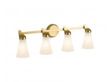 Kohler Lighting 26849-SC04-2GL - Simplice Four-Light Sconce