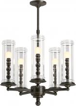 Kohler Lighting 23347-CH05-BZL - DAMASK® 5 LIGHT CHANDELIER