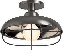 Kohler Lighting 23670-FM01-VNL - MODERN FARM 1 LIGHT FLUSH MOUNT