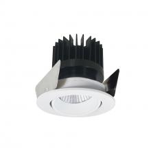 Nora NIOB-2RC27XMPW/HL - 2" Iolite LED Round Adjustable Cone Reflector, 1500lm/2000lm/2500lm (varies by housing), 2700K,