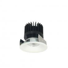 Nora NIOB-2RNB27XMPW/HL - 2" Iolite LED Round Bullnose, 1500lm/2000lm/2500lm (varies by housing), 2700K, Matte Powder