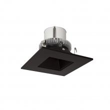 Nora NLCBC2-45627BB/10 - 4" Cobalt Click Square Retrofit Reflector with Square Aperture, 1000lm / 12W, 2700K, Black