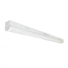 Nora NLSTR-4L1334W/EMMS - 48" LED Tunable Strip Light, 3300lm / 24W, Selectable CCT (30/35/40K), White finish, 120-277V