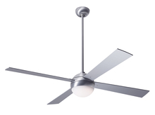 Modern Fan Co. BAL-BA-52-AL-652-002 - Ball Fan; Brushed Aluminum Finish; 52" Aluminum Blades; 20W LED; Fan Speed and Light Control (3-