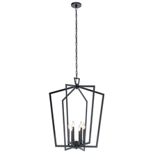 Kichler 43495BK - Large Foyer Pendant 6Lt