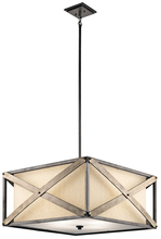 Kichler 43776AVI - Cahoon™ 4 Light Convertible Pendant Anvil Iron