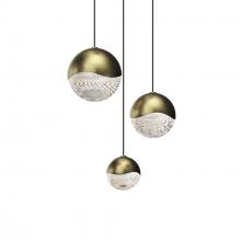 Sonneman 2914.14-AST - 3-Light Round Assorted LED Pendant