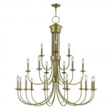 Livex Lighting 42688-01 - 21 Lt AB Foyer Chandelier