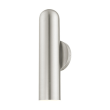 Livex Lighting 46750-91 - 1 Lt Brushed Nickel ADA Single Sconce