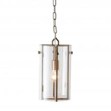 GABBY SCH-151210 - Sharon Pendant, 1-Light, Antique Brass, Clear Glass, 8.5"W (SCH-151210 )