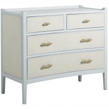 GABBY SCH-160205 - Jane Chest, Natural, Sky Blue, Satin Gold Handles, 43.38"W (SCH-160205 )