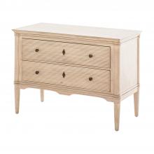 GABBY SCH-170490 - Linnea Nightstand, Brushed Blonde Natural, Antique Bronze, 38"W (SCH-170490 )