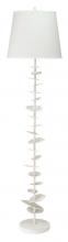 Jamie Young Co. 1PETA-FLWH - Petals Floor Lamp, 1-Light, White, 69"H 1PETA-FLWH