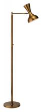 Jamie Young Co. 1PISA-FLAB - Pisa Floor Lamp, 2-Light, Antique Brass, 64.5"H 1PISA-FLAB