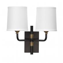 Jamie Young Co. 4LAWT-DBOB - Lawton Wall Sconce, Oil-Rubbed Bronze, 13"W 4LAWT-DBOB