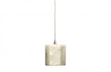 Jamie Young Co. 5BORE-SMWH - Borealis Pendant, White, 7"W 5BORE-SMWH