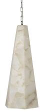 Jamie Young Co. 5BORTAL-PEWH - Borealis Pendant, White, 10"W 5BORTAL-PEWH