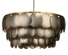 Jamie Young Co. 5CALY-CHCH - Calypso Chandelier, Champagne, 30"W 5CALY-CHCH