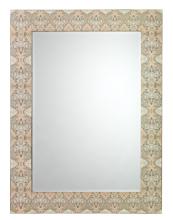 Jamie Young Co. 6RORS-MIGRCR - Rorschach Mirror, Cream, Grey, 36"W 6RORS-MIGRCR