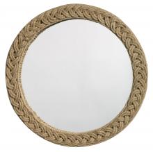 Jamie Young Co. 7BRAI-LGJU - Braided Mirror, Natural, 20"W 7BRAI-LGJU