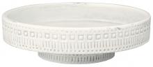 Jamie Young Co. 7COCO-PEWH - Coco Bowl, White, 13.25"W 7COCO-PEWH