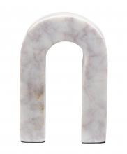 Jamie Young Co. 7FLUX-OBWH - Flux Sculpture, White, 4"W 7FLUX-OBWH