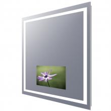 Electric Mirror INT-156-AV-3642 - Integrity Lighted Mirror Television, 1-Light, Integrated LED, Clear, 36"W INT-156-AV-3642