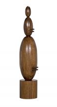 Noir AC046 - Bobo Sculpture, Dark Walnut, 7.5"W AC046