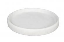 Noir AC138-16 - Round Tray, White, 16"W AC138-16