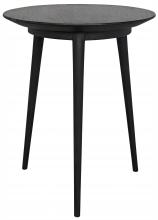 Noir AE-19CHB - Tripod Side Table, Charcoal Black, 24"H AE-19CHB