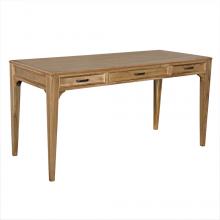 Noir AE-301BT - Ambrose Desk, Bleached Teak