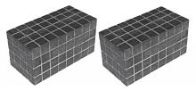 Noir AM-265BM2 - Berlin Box, Black Marble, 9"W AM-265BM2