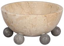 Noir AM-271WM - Bala Bowl, Tan, Grey, 10"W AM-271WM