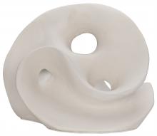 Noir AR-274 - Traugott Sculpture, White, 17"W AR-274