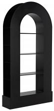 Noir GBCS229MTB - Triumph Bookcase, Matte Black, 92"H GBCS229MTB