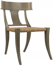 Noir GCHA197DS - Layton Dining Chair, Dusk, Rattan Seat, 35.5"H GCHA197DS