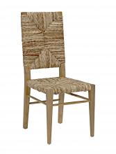 Noir GCHA198T - Neva Dining Chair, Natural, Rush Seagrass, 42.5"H GCHA198T