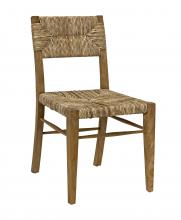 Noir GCHA246T - Faley Dining Chair, Natural, Rush Seagrass, 34"H GCHA246T