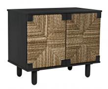 Noir GCON239P - Brook Sideboard, 2-Door, Pale, 38"W GCON239P