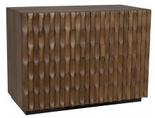 Noir GCON292DW - Alameda Sideboard, 2-Door, Dark Walnut, 43.5"W GCON292DW