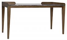 Noir GDES161DW - Wod Ward Desk, Dark Walnut, 60"W GDES161DW