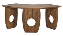 Noir GDES199DW - Lobster Desk, Dark Walnut, 71"W GDES199DW