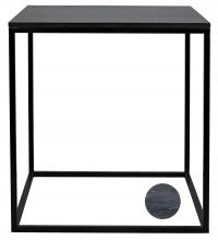 Noir GTAB344-ML - Landon Side Table, Matte Black, 29"H GTAB344-ML