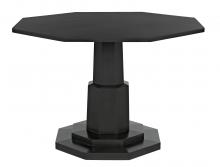 Noir GTAB474P - Octagon Table, Pale, 45"W (GTAB474P )