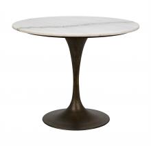 Noir GTAB530AB-36 - Laredo Bistro Table, Aged Brass, 36"W (GTAB530AB-36 )